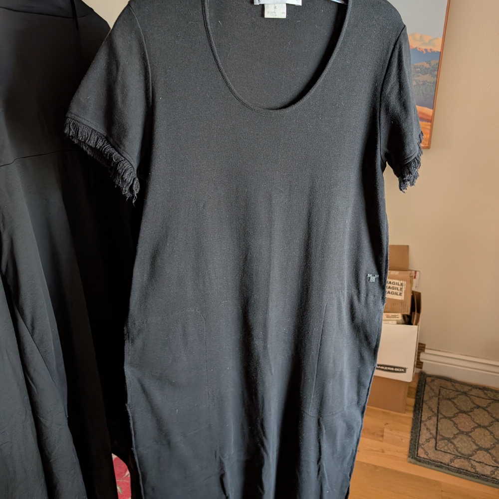 Vintage Sonia Rykiel Black Midi Dress